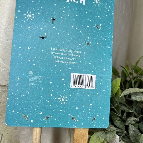 Disney Stitch Silicone Spatula Wooden Spoon Christmas On The Naughty List - Picture 4 of 4